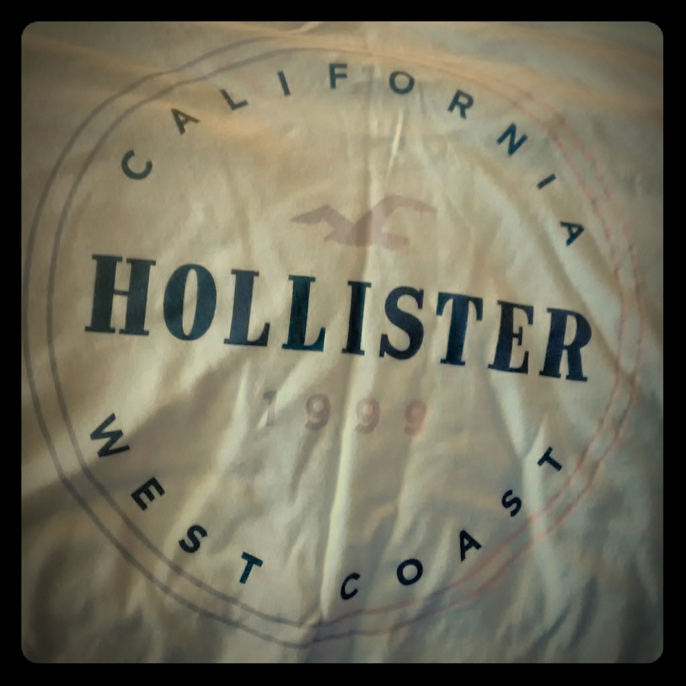 Long sleeved Hollister shirt.